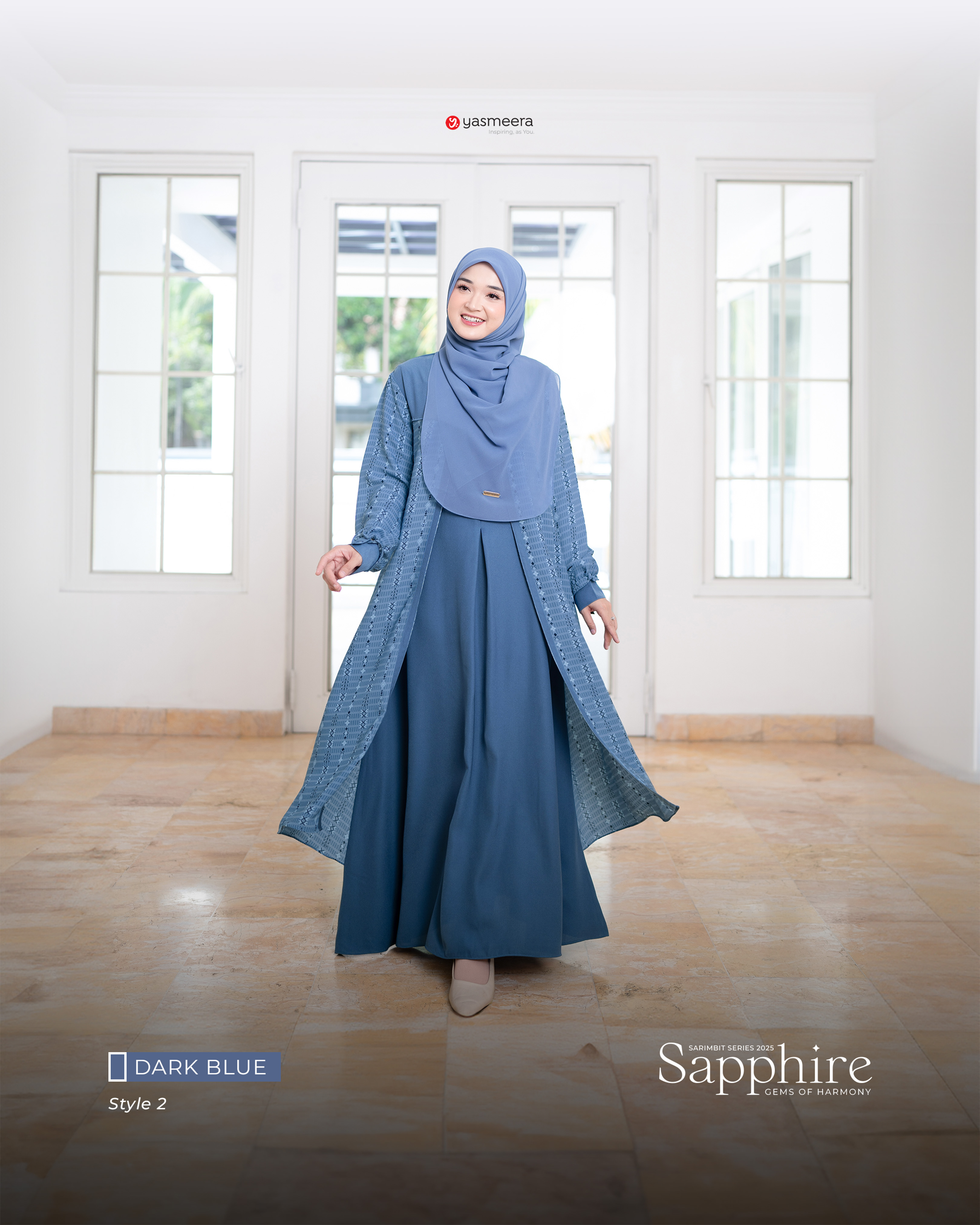 SAPPHIRE DRESS STYLE 2 GRADE B
