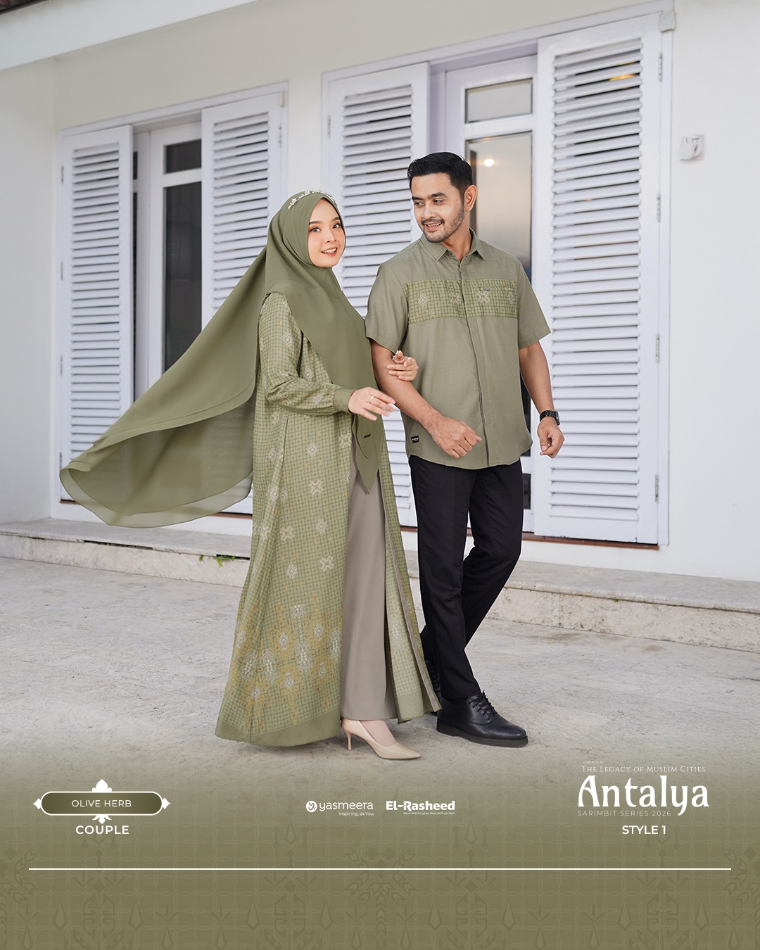 SARIMBIT 2026 ANTALYA SERIES WARNA OLIVE HERB