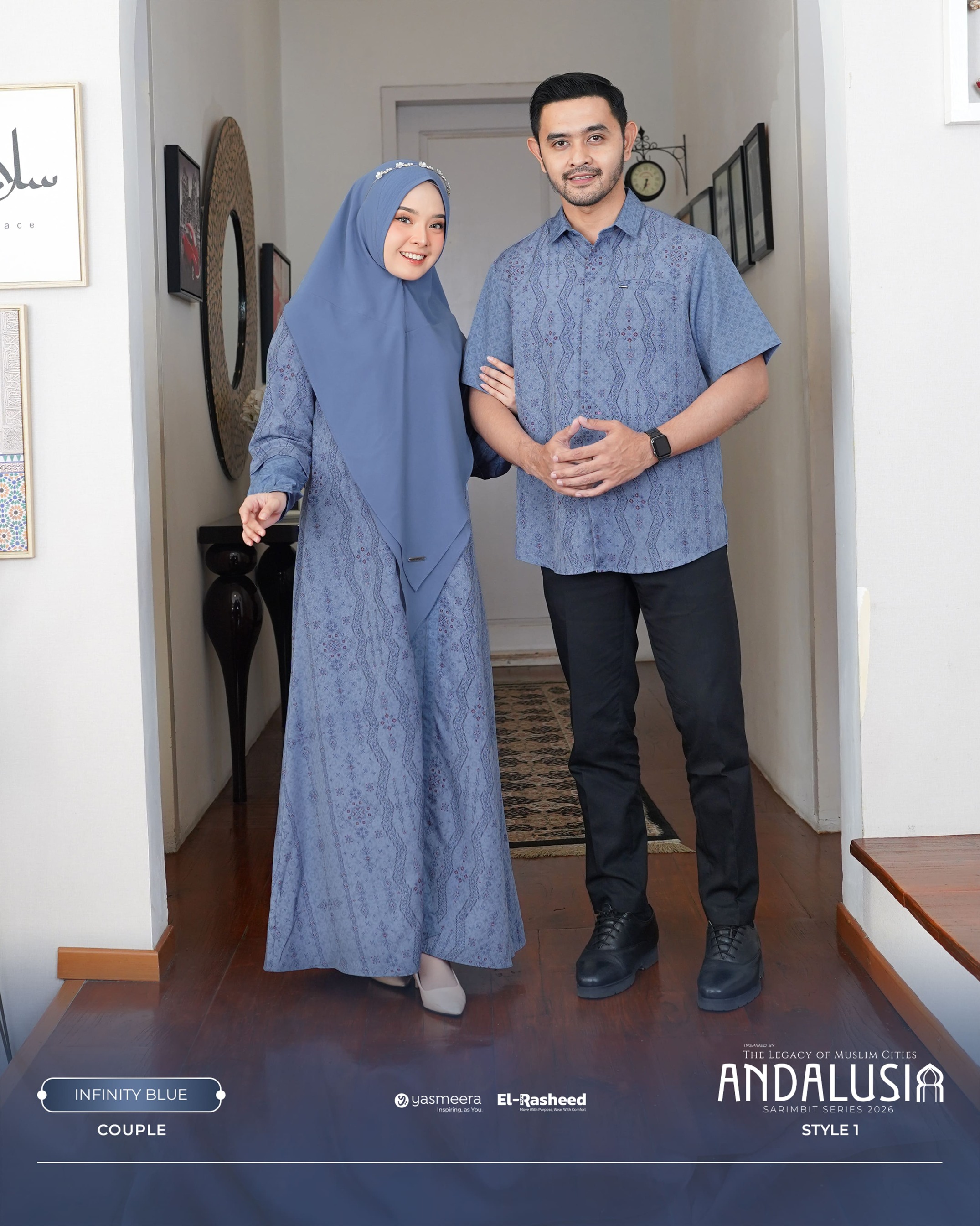 SARIMBIT 2026 ANDALUSIA SERIES WARNA INFINITY BLUE