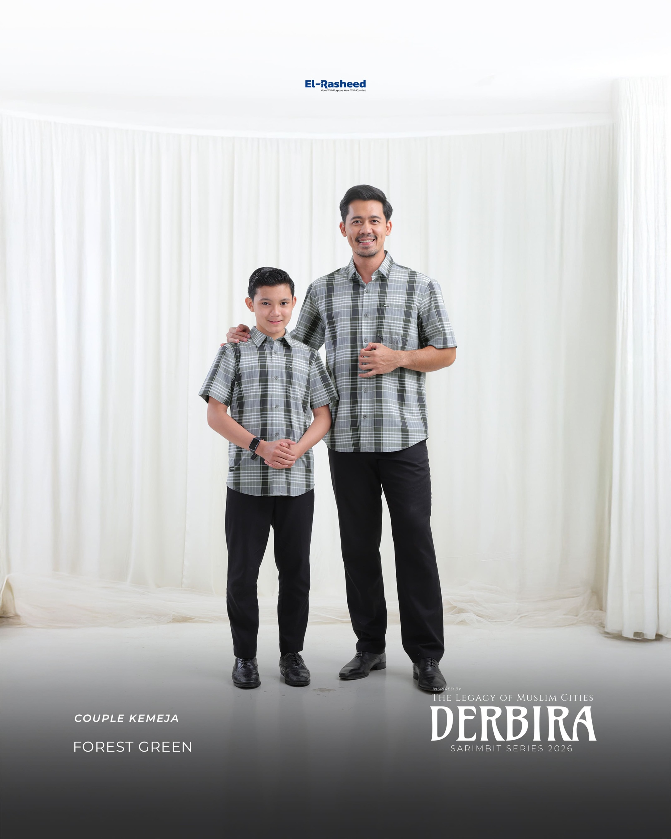 SARIMBIT 2026 DERBIRA SERIES WARNA FOREST GREEN