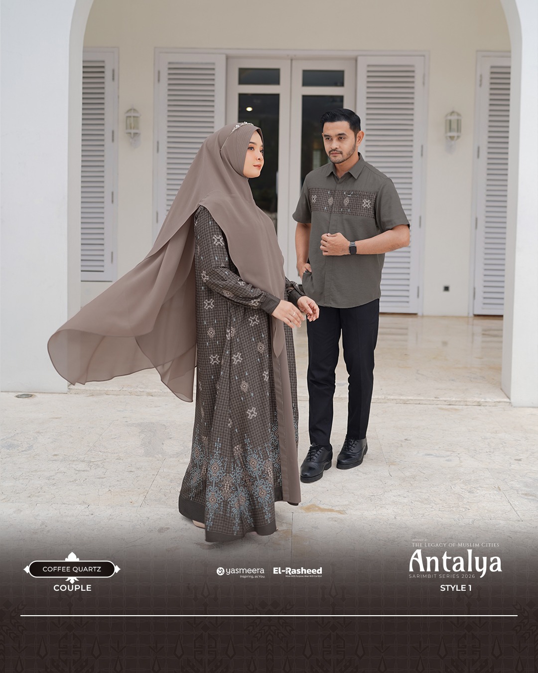 SARIMBIT 2026 ANTALYA SERIES WARNA COFFEE QUARTZ