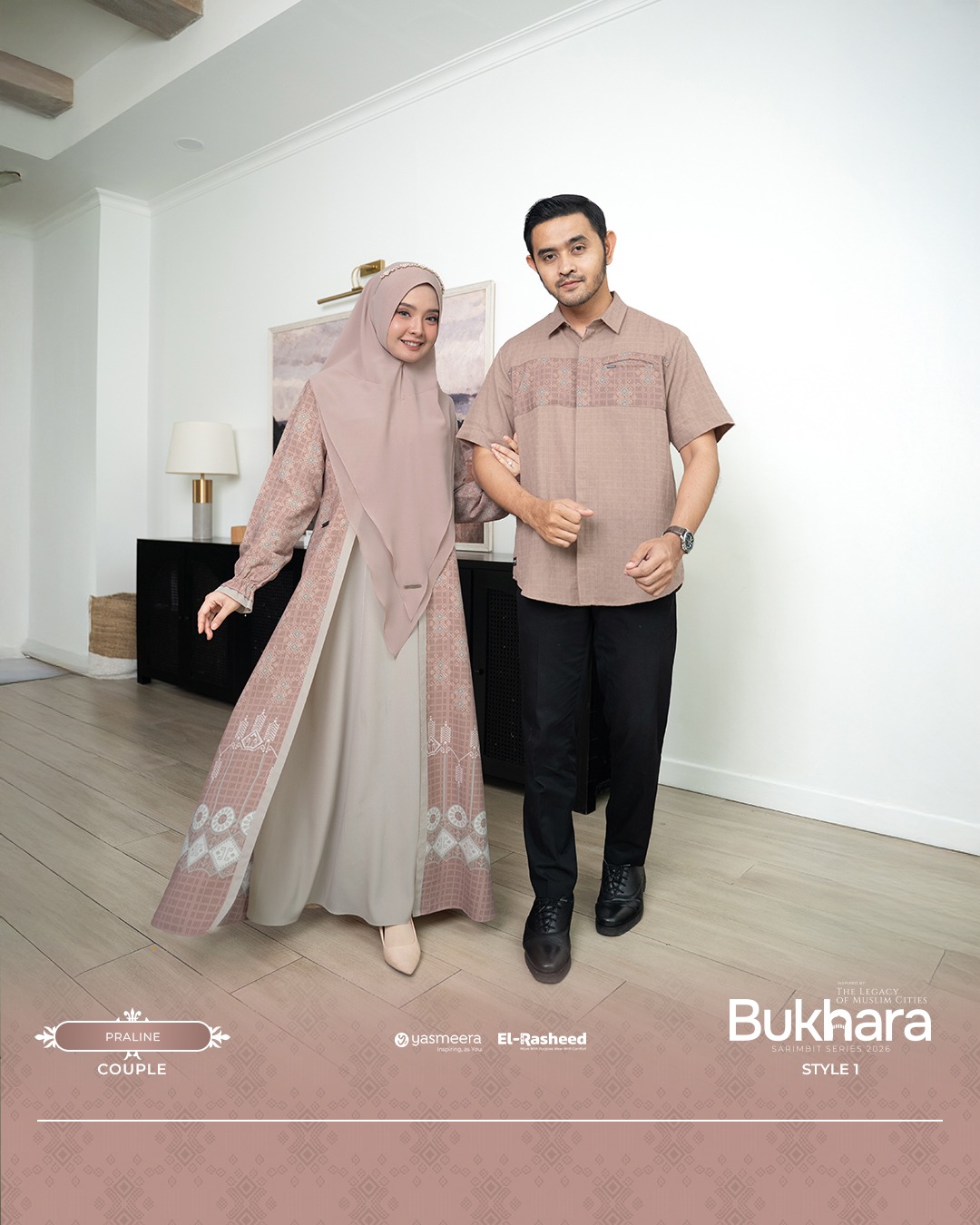 SARIMBIT 2026 BUKHARA SERIES WARNA PRALINE