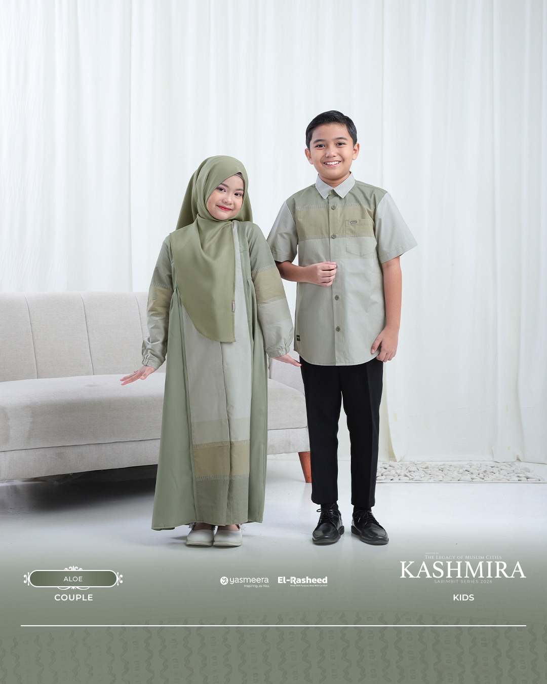 SARIMBIT 2026 KASHMIRA SERIES WARNA ALOE