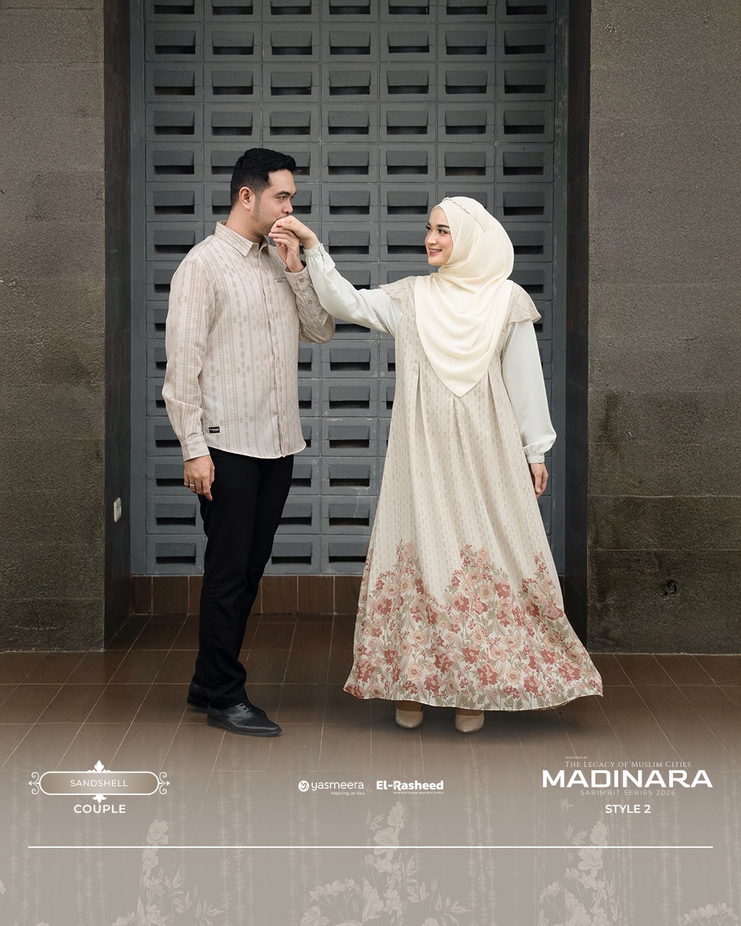 SARIMBIT 2026 MADINARA SERIES WARNA SANDSHELL