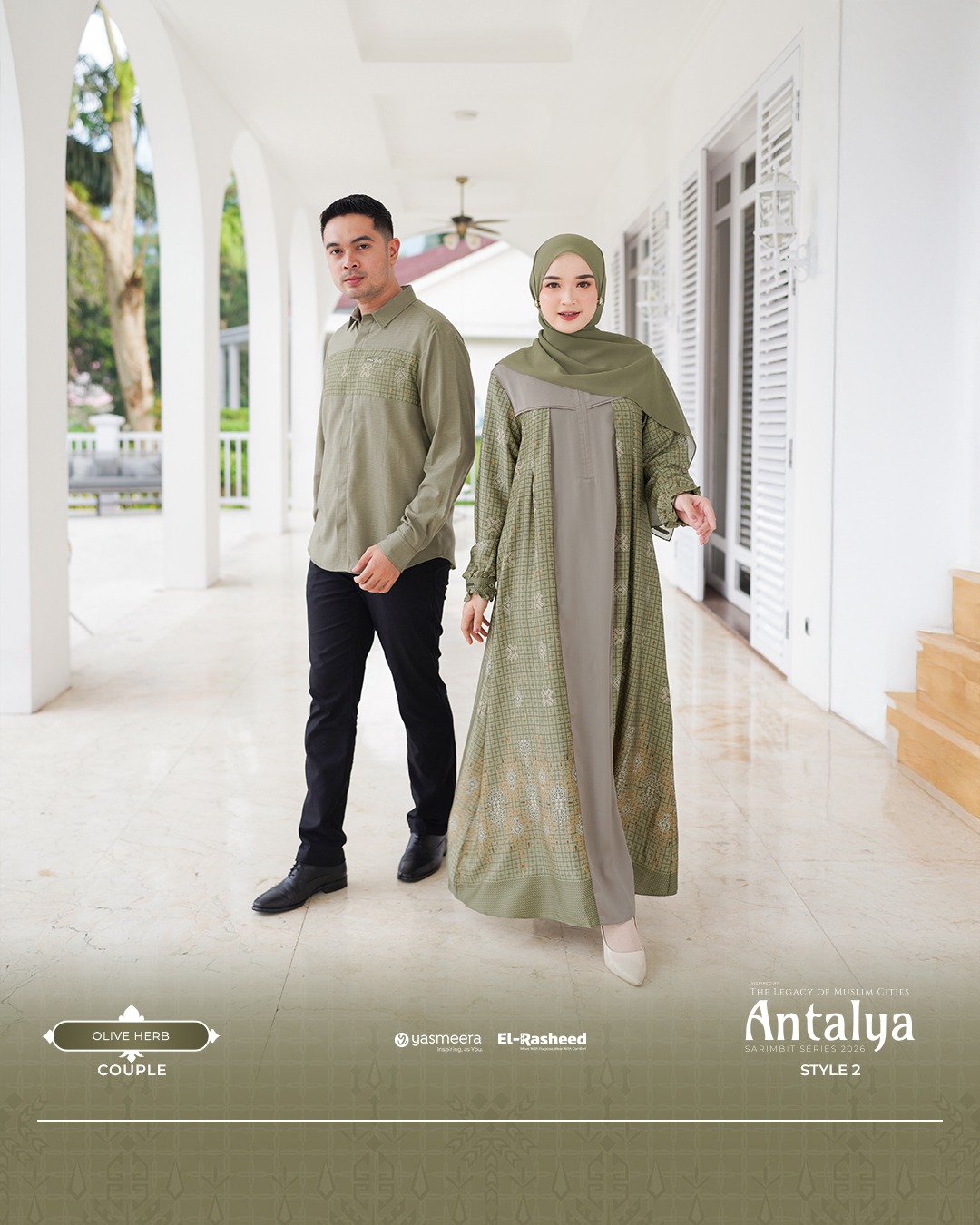 SARIMBIT 2026 ANTALYA SERIES WARNA OLIVE HERB