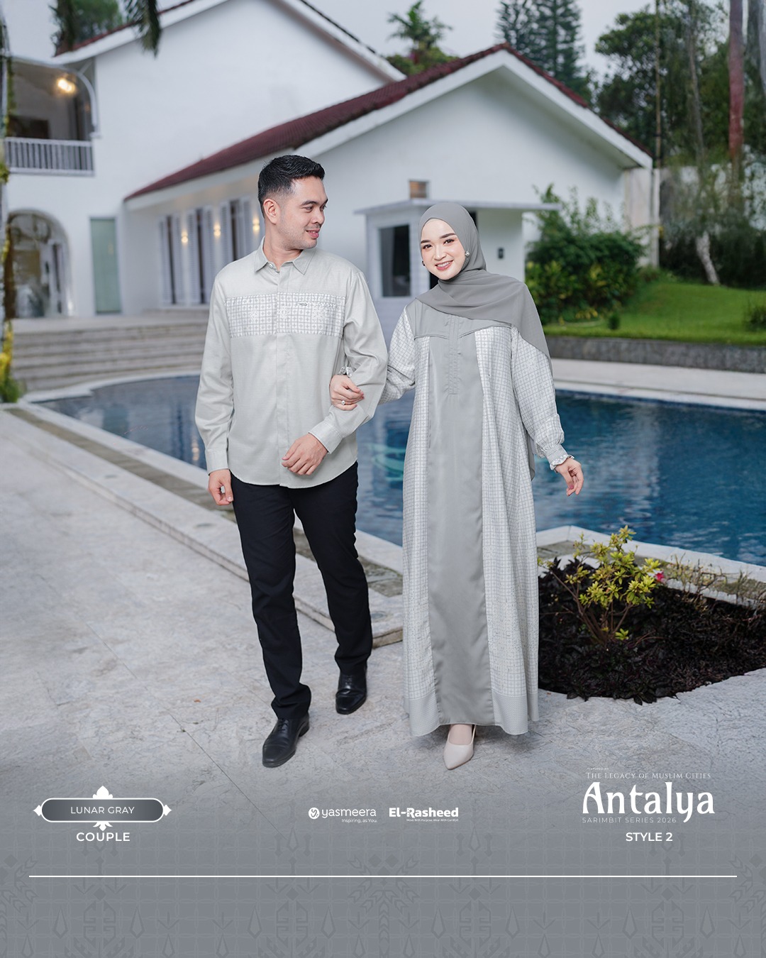 SARIMBIT 2026 ANTALYA SERIES WARNA LUNAR GRAY