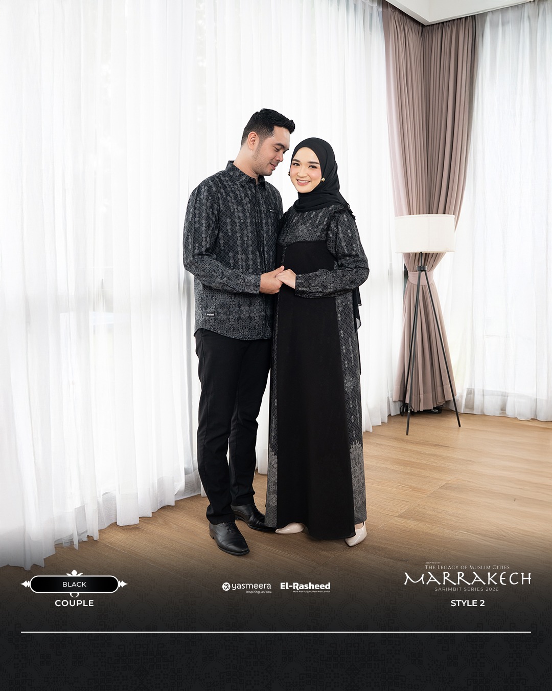SARIMBIT 2026 MARRAKECH SERIES WARNA BLACK