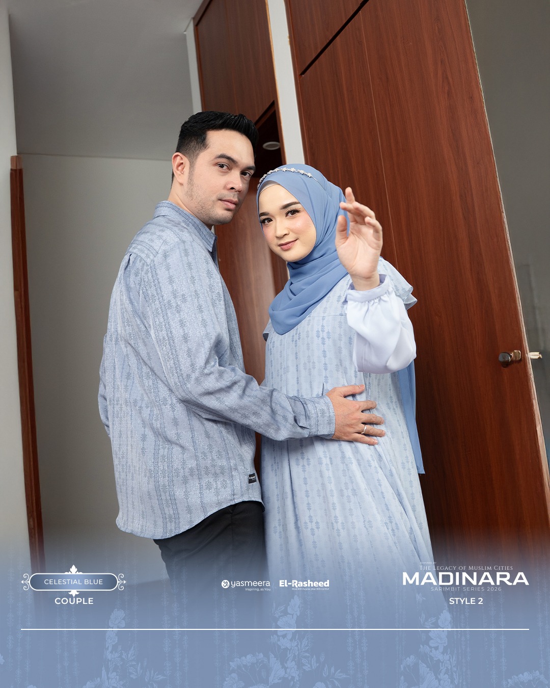 SARIMBIT 2026 MADINARA SERIES WARNA CELESTIAL BLUE
