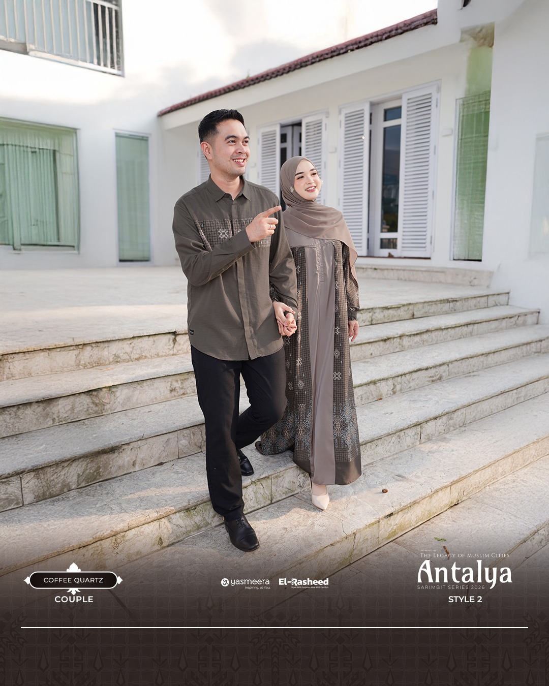 SARIMBIT 2026 ANTALYA SERIES WARNA COFFEE QUARTZ