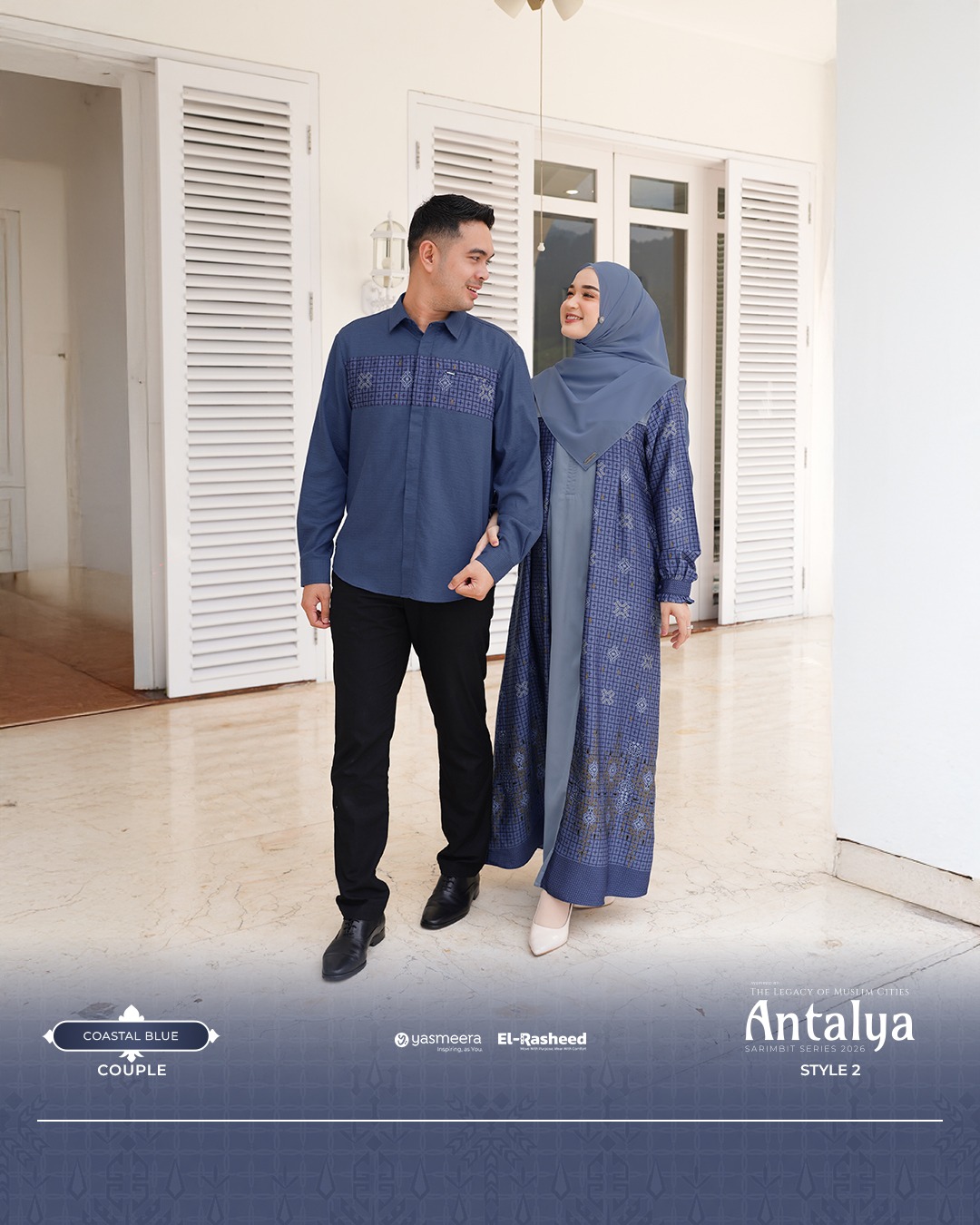 SARIMBIT 2026 ANTALYA SERIES WARNA COASTAL BLUE