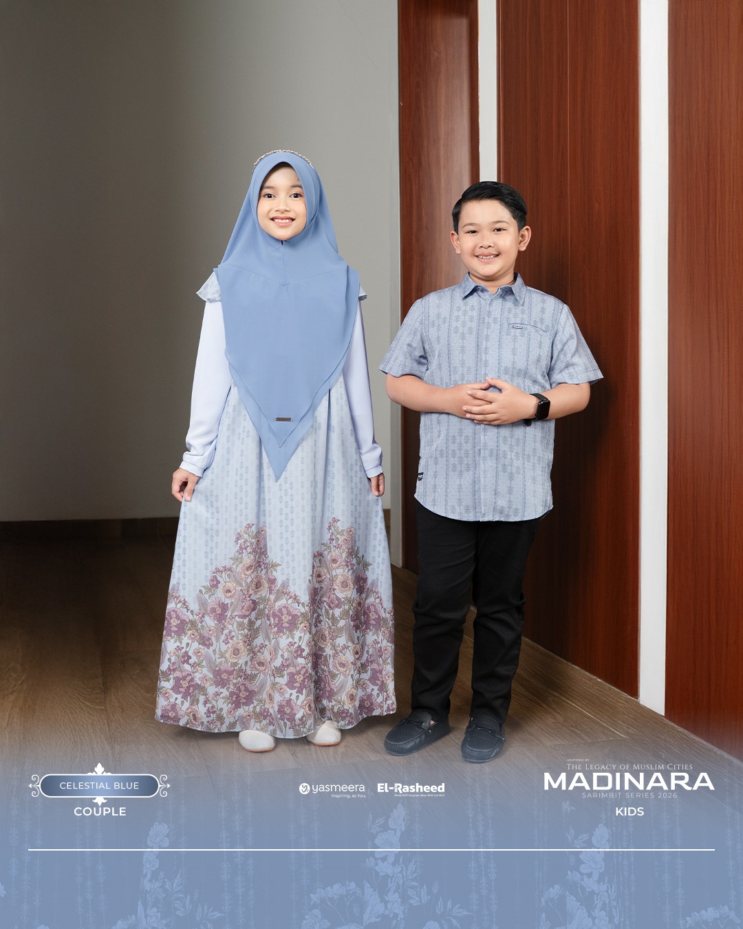 SARIMBIT 2026 MADINARA SERIES WARNA CELESTIAL BLUE