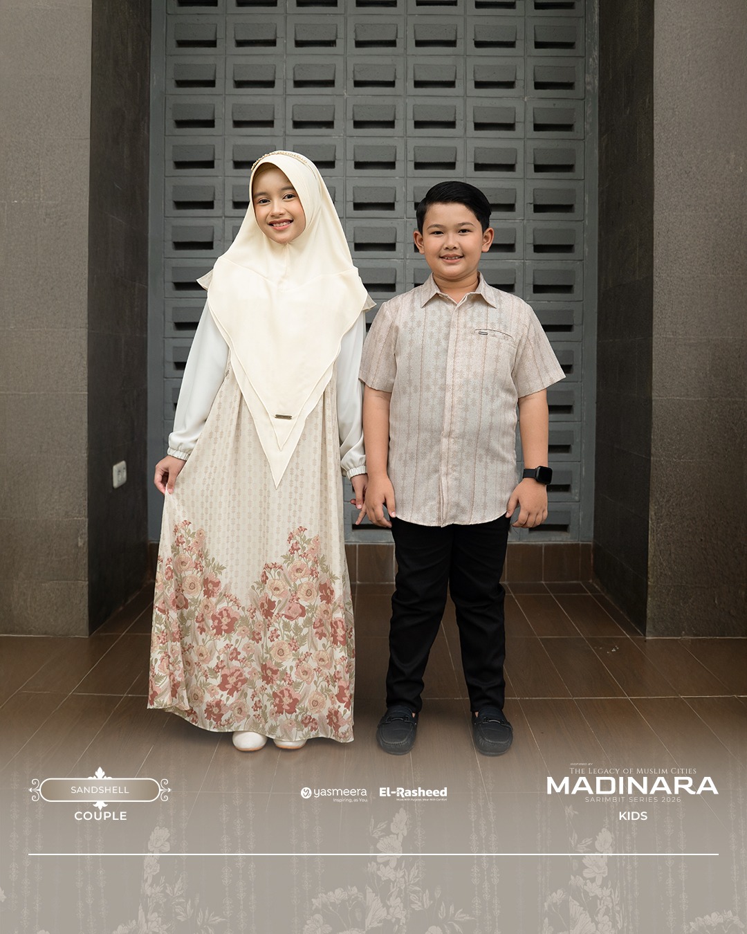 SARIMBIT 2026 MADINARA SERIES WARNA SANDSHELL