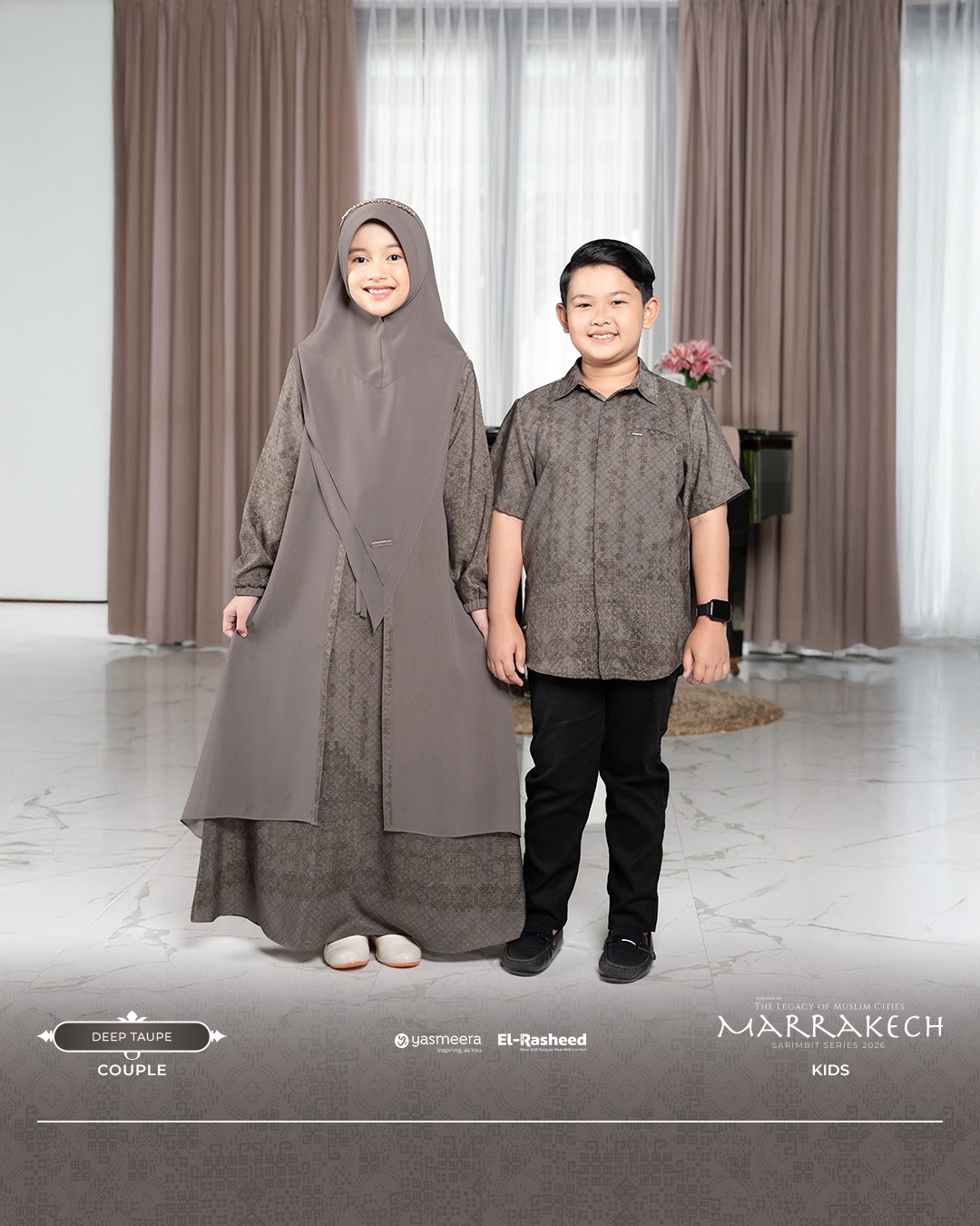 SARIMBIT 2026 MARRAKECH SERIES WARNA DEEP TAUPE