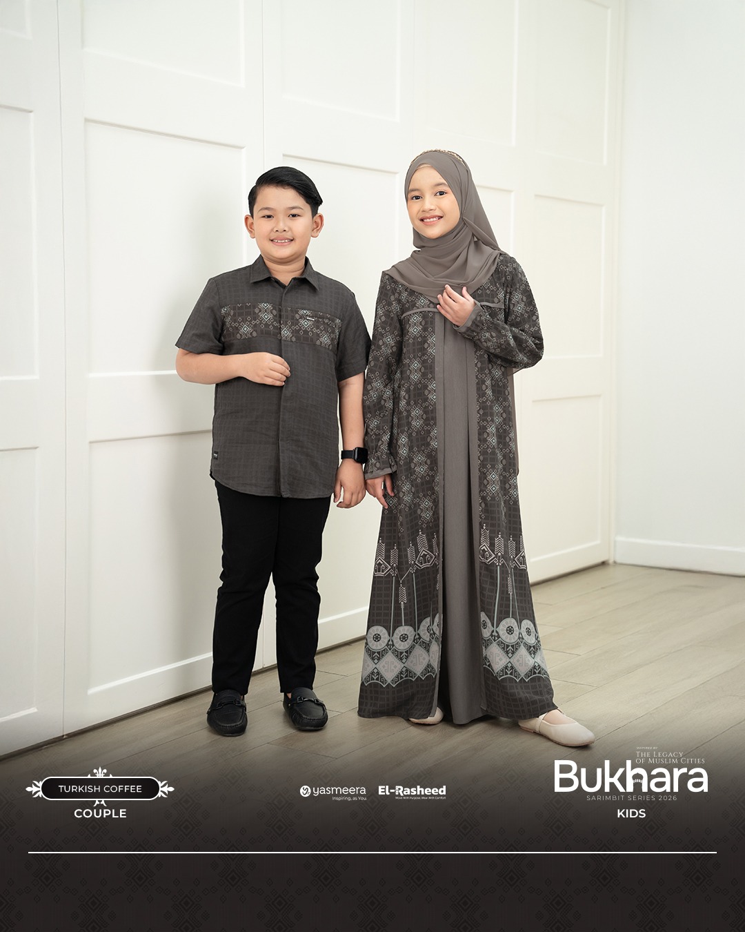 SARIMBIT 2026 BUKHARA SERIES WARNA TURKISH COFFEE