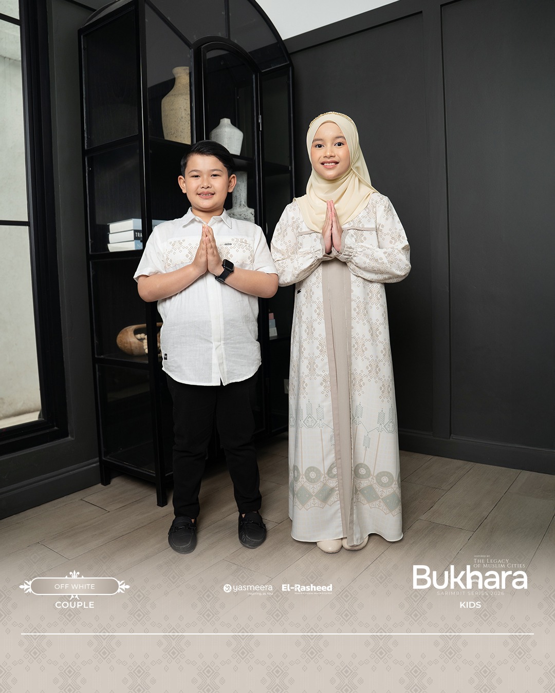 SARIMBIT 2026 BUKHARA SERIES WARNA OFF WHITE