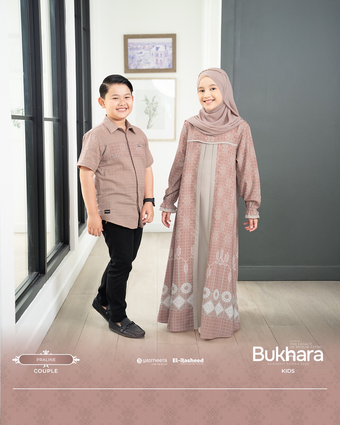 SARIMBIT 2026 BUKHARA SERIES WARNA PRALINE
