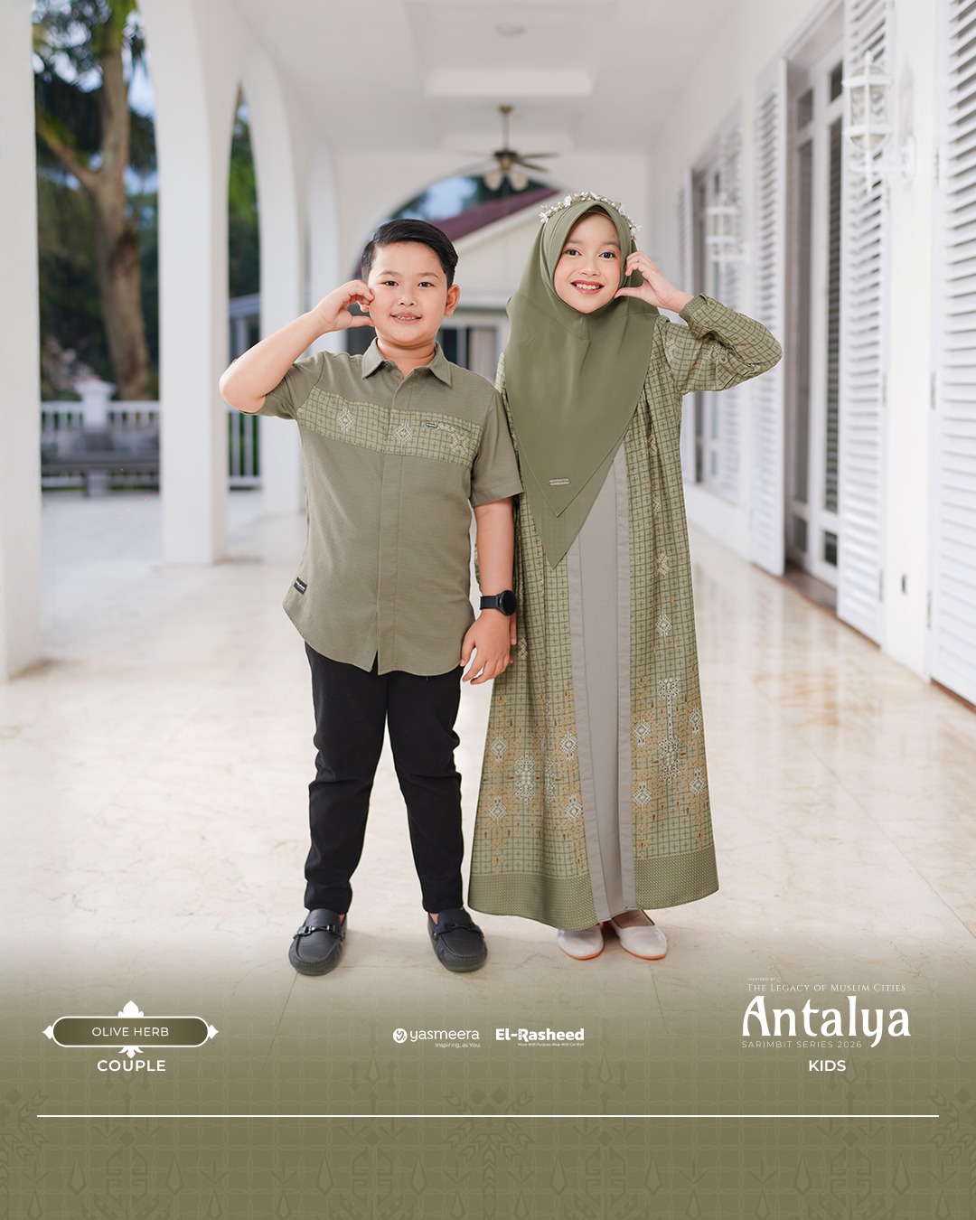 SARIMBIT 2026 ANTALYA SERIES WARNA OLIVE HERB