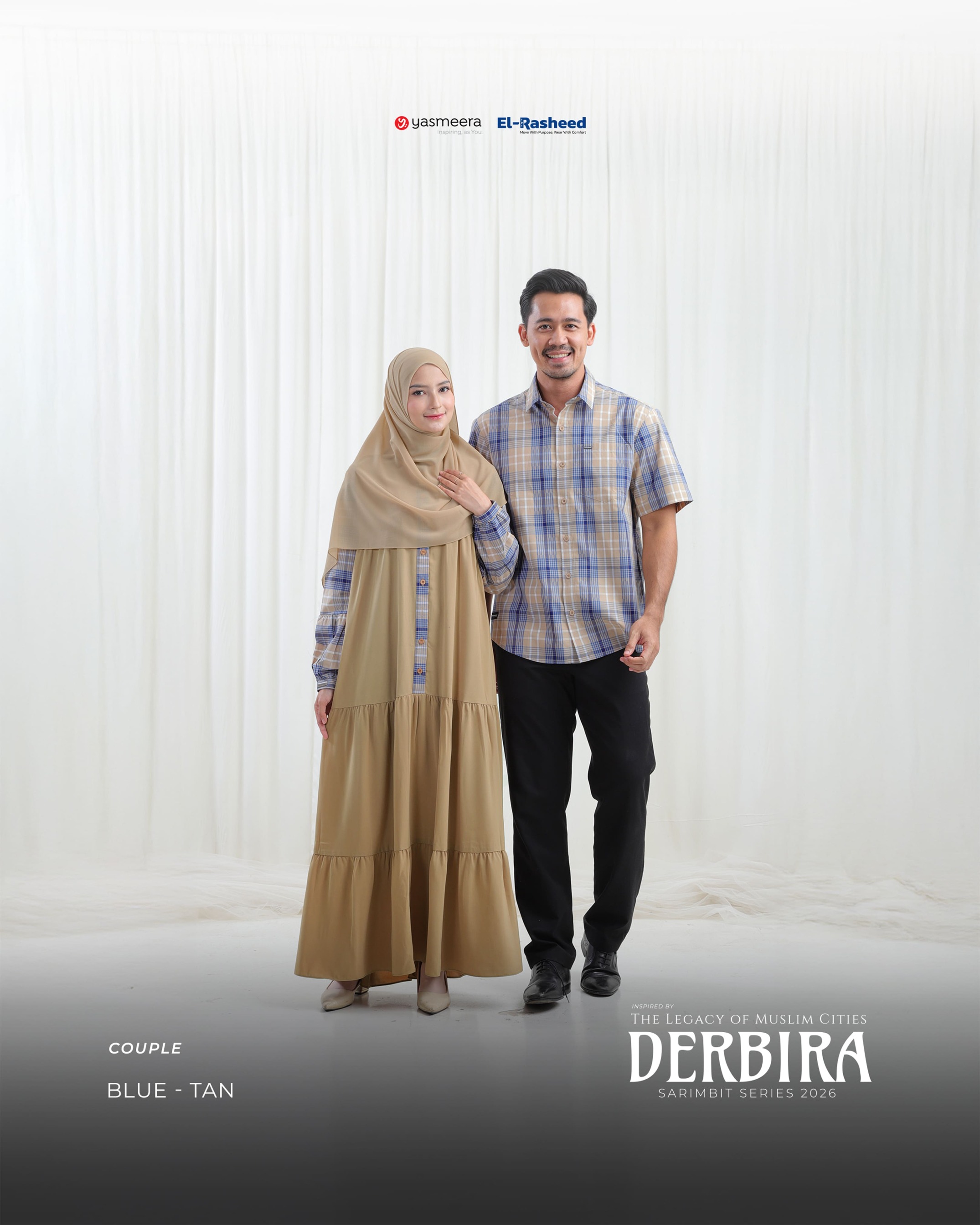 SARIMBIT 2026 DERBIRA SERIES WARNA BLUE-TAN