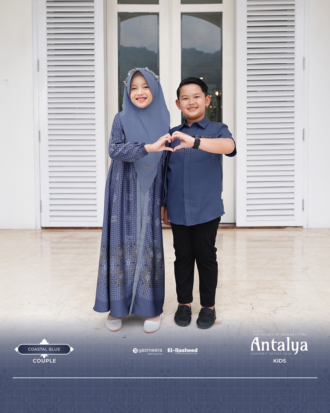 SARIMBIT 2026 ANTALYA SERIES WARNA COASTAL BLUE