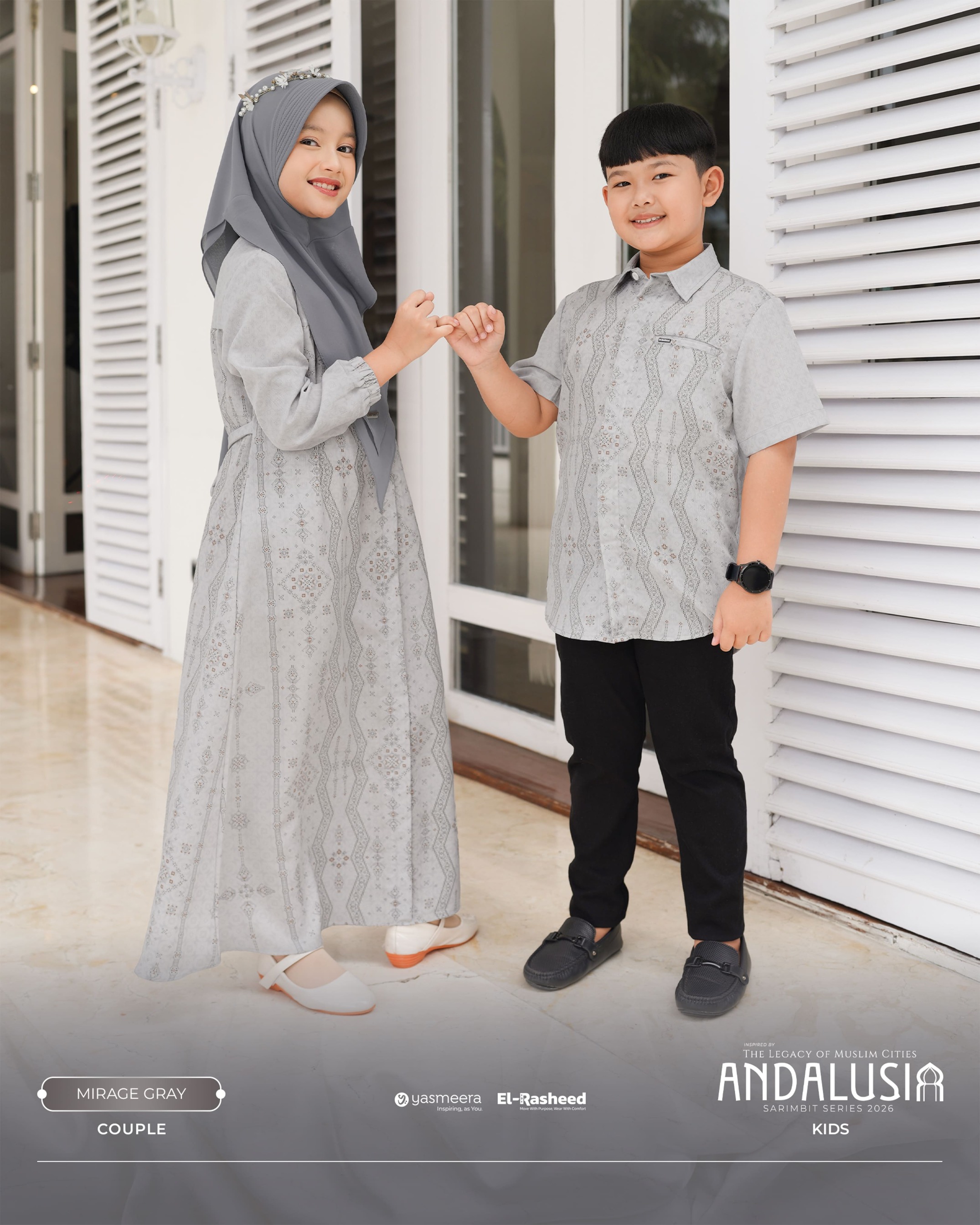 SARIMBIT 2026 ANDALUSIA SERIES WARNA MIRAGE GRAY