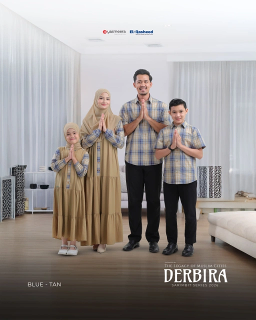 Image of SARIMBIT 2026 DERBIRA SERIES WARNA BLUE-TAN