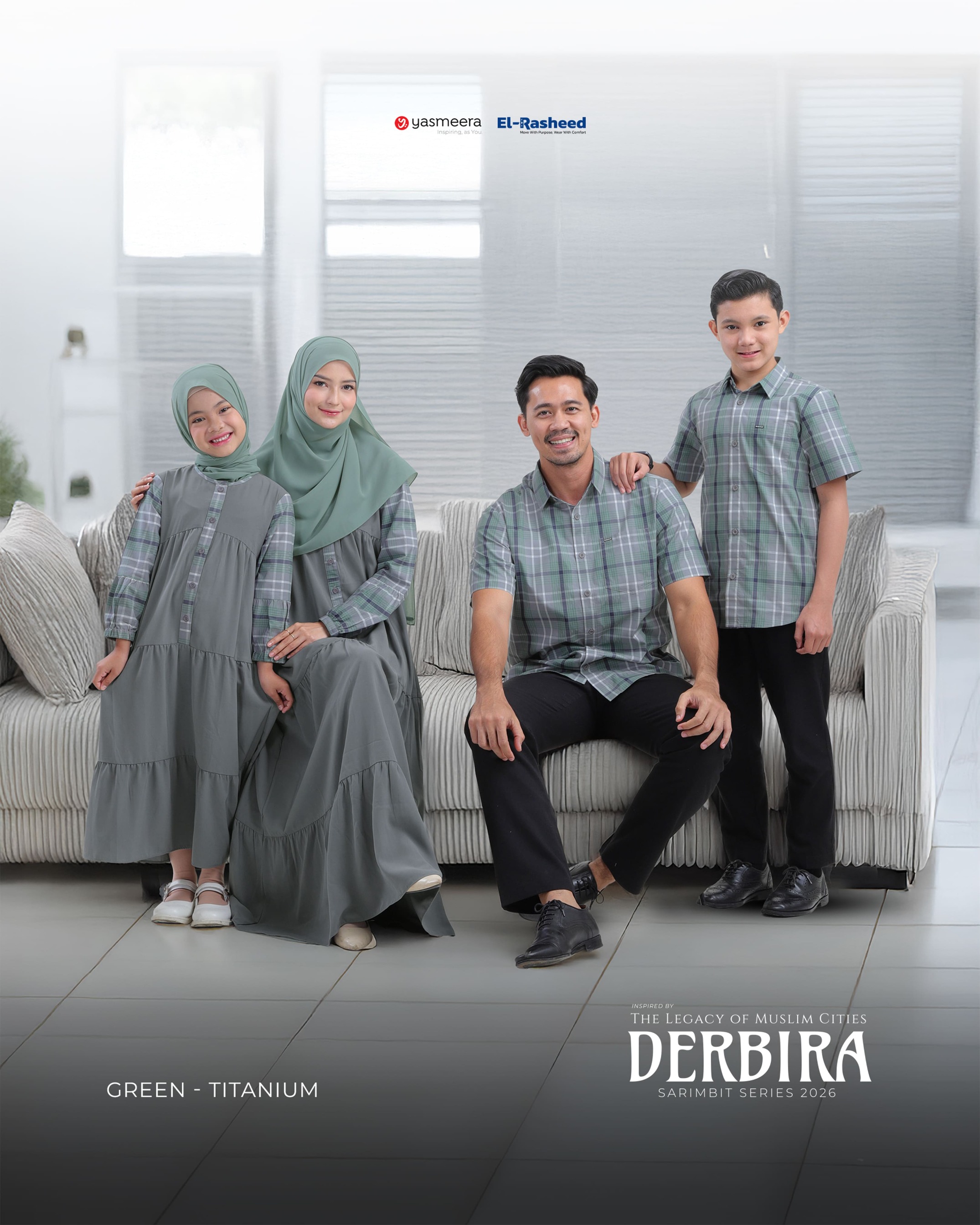 SARIMBIT 2026 DERBIRA SERIES WARNA GREEN-TITANIUM