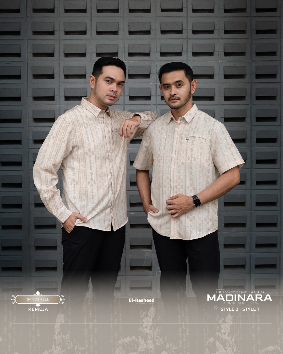 SARIMBIT 2026 MADINARA SERIES WARNA SANDSHELL