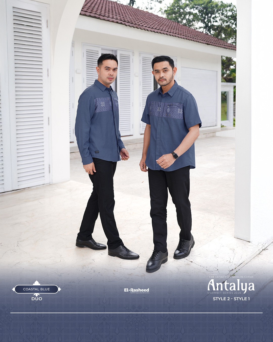 SARIMBIT 2026 ANTALYA SERIES WARNA COASTAL BLUE