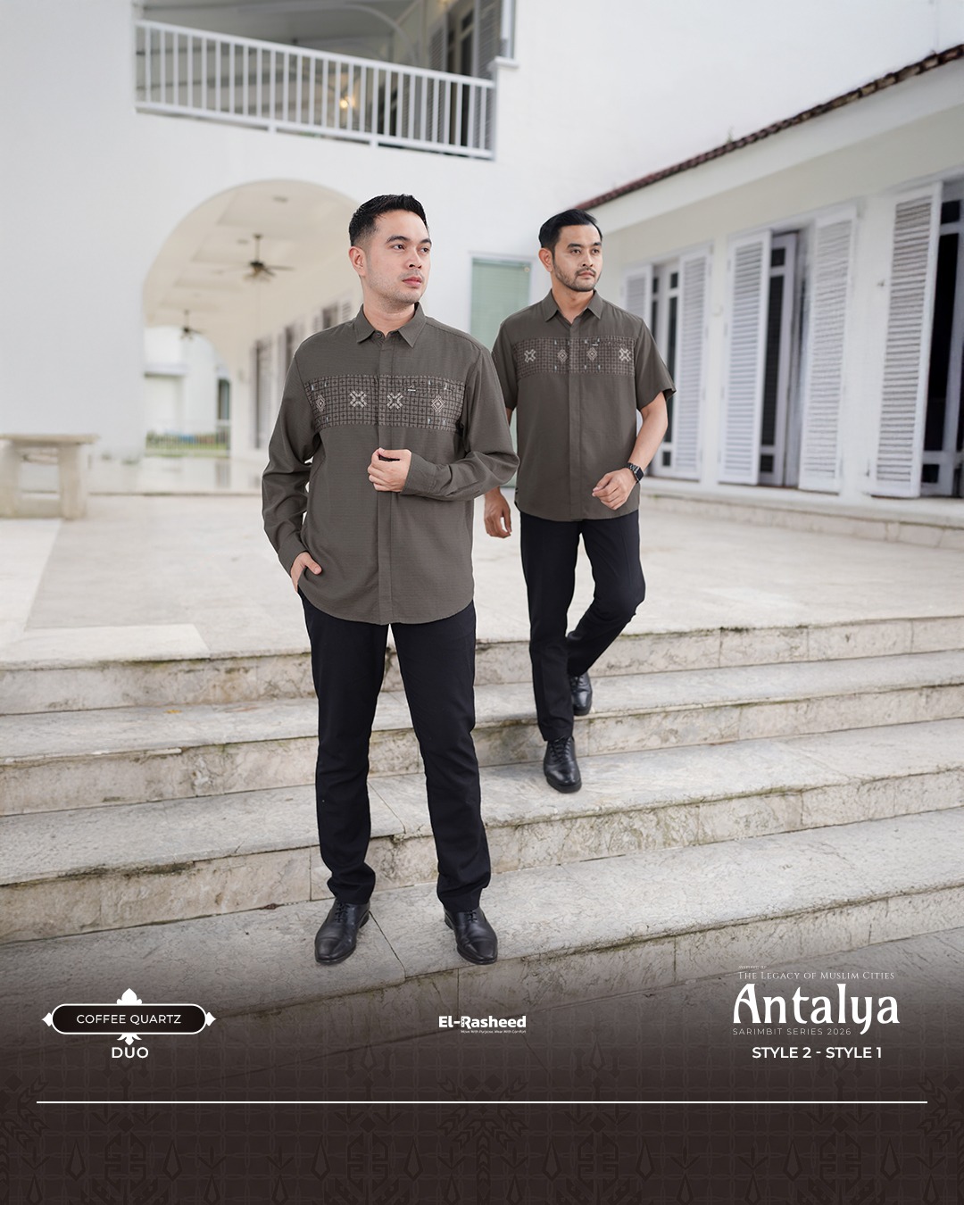SARIMBIT 2026 ANTALYA SERIES WARNA COFFEE QUARTZ