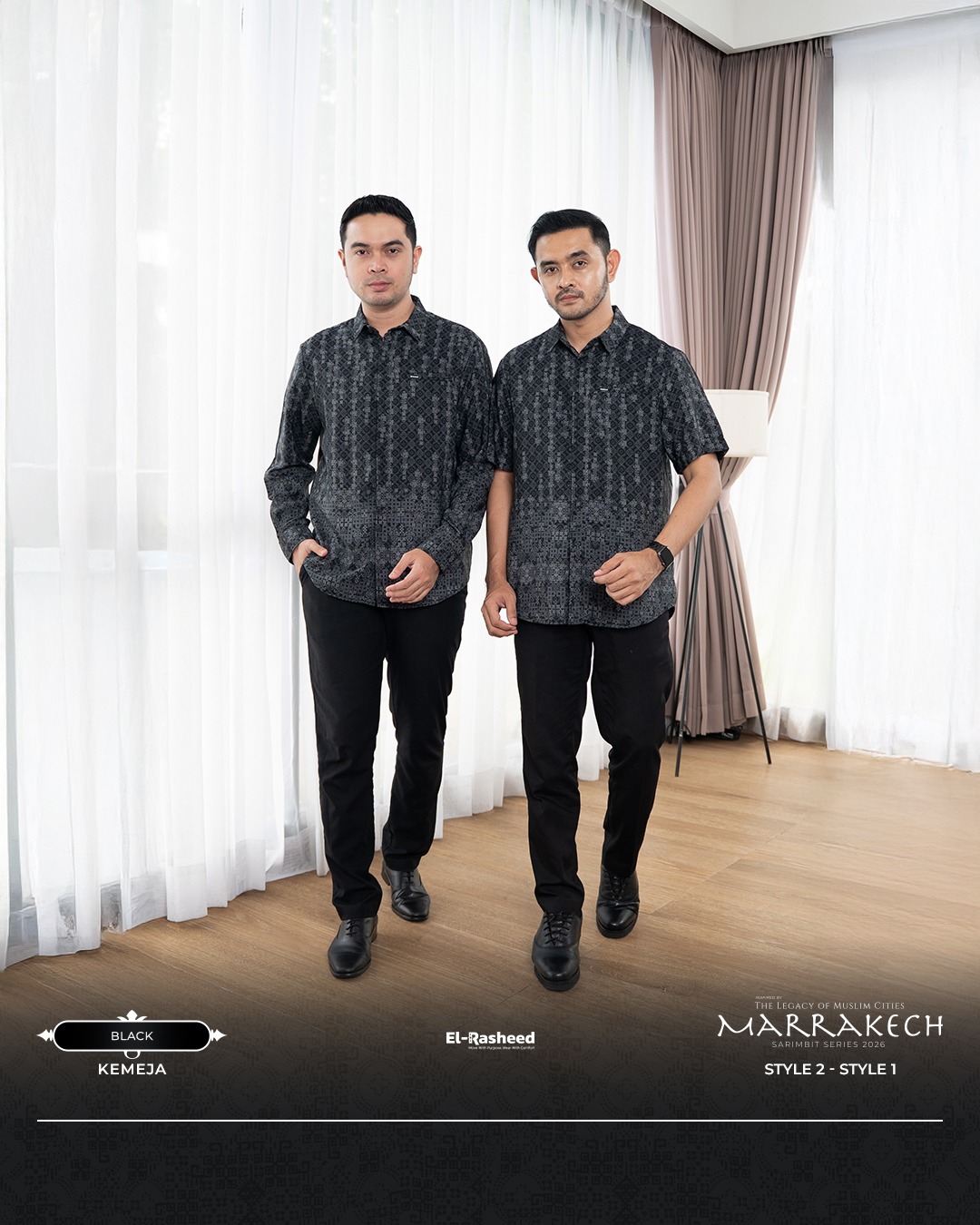 SARIMBIT 2026 MARRAKECH SERIES WARNA BLACK