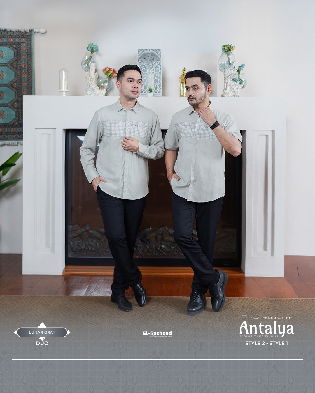 SARIMBIT 2026 ANTALYA SERIES WARNA LUNAR GRAY