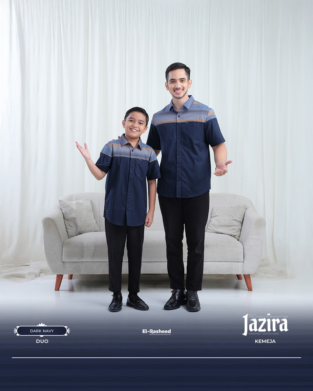 SARIMBIT 2026 JAZIRA SERIES WARNA DARK NAVY