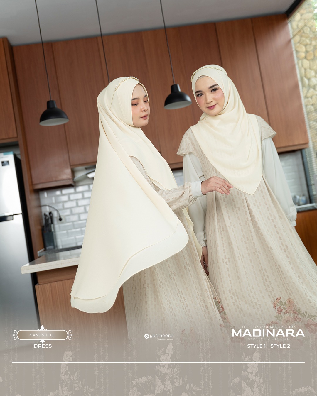 SARIMBIT 2026 MADINARA SERIES WARNA SANDSHELL