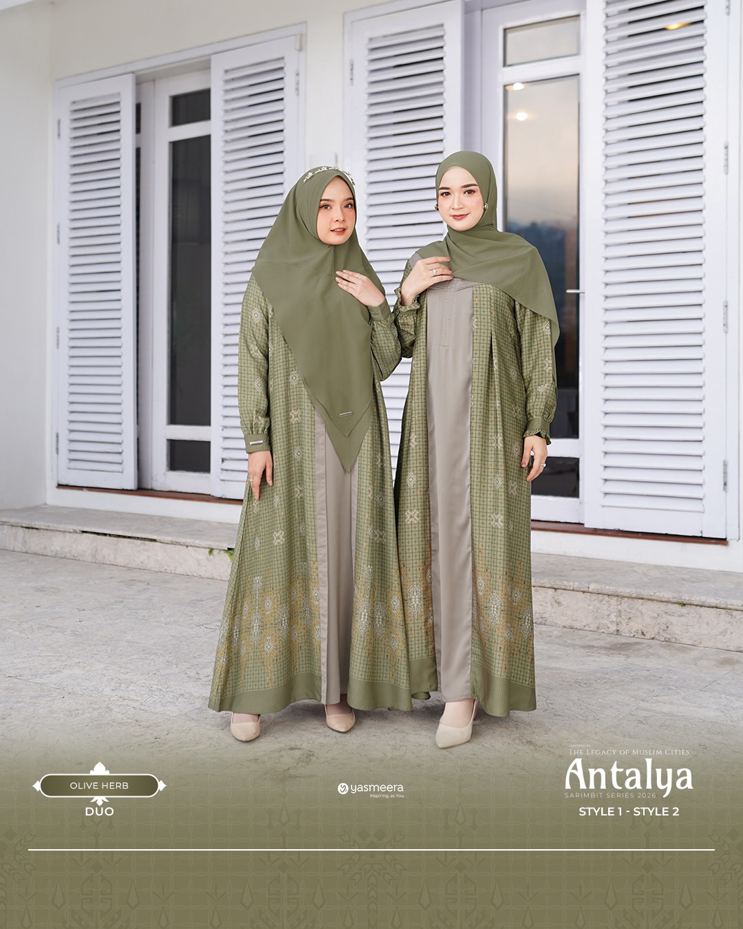 SARIMBIT 2026 ANTALYA SERIES WARNA OLIVE HERB