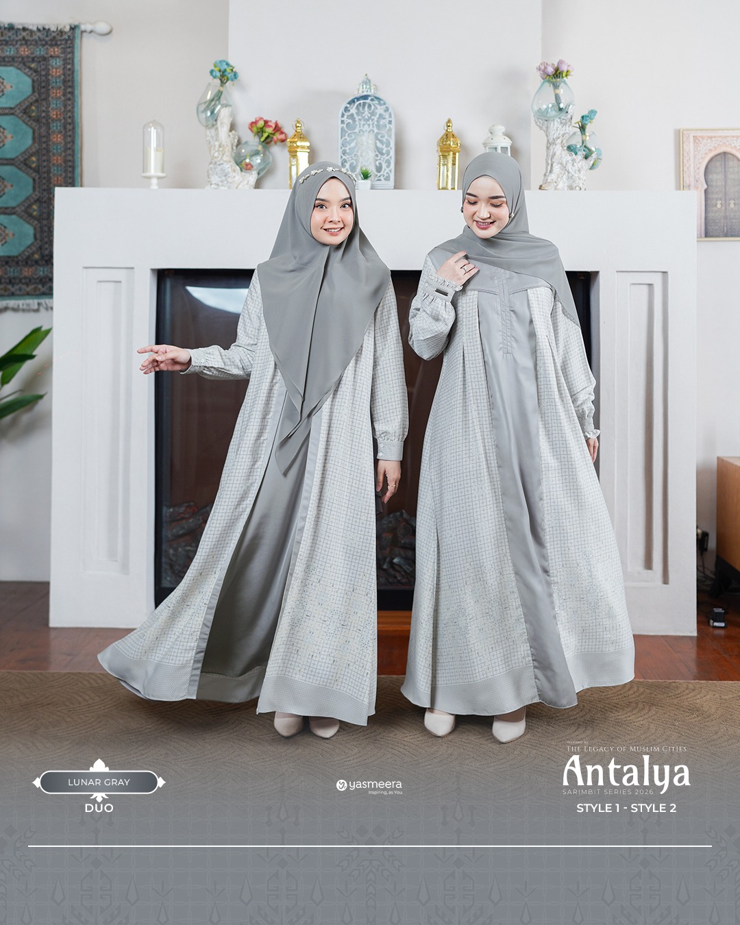 SARIMBIT 2026 ANTALYA SERIES WARNA LUNAR GRAY