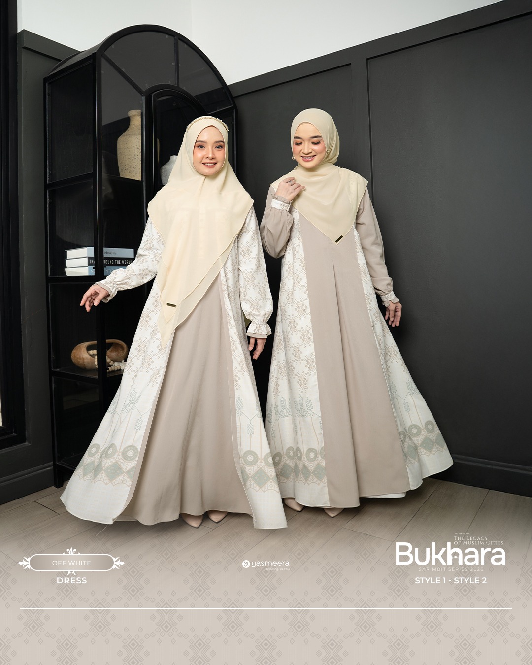 SARIMBIT 2026 BUKHARA SERIES WARNA OFF WHITE