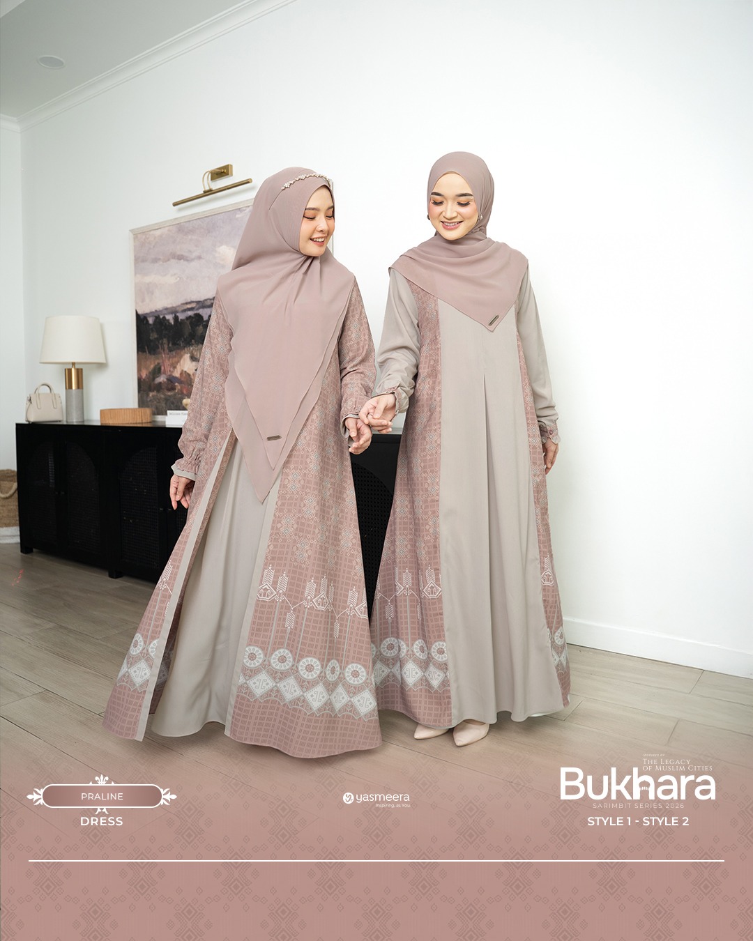 SARIMBIT 2026 BUKHARA SERIES WARNA PRALINE
