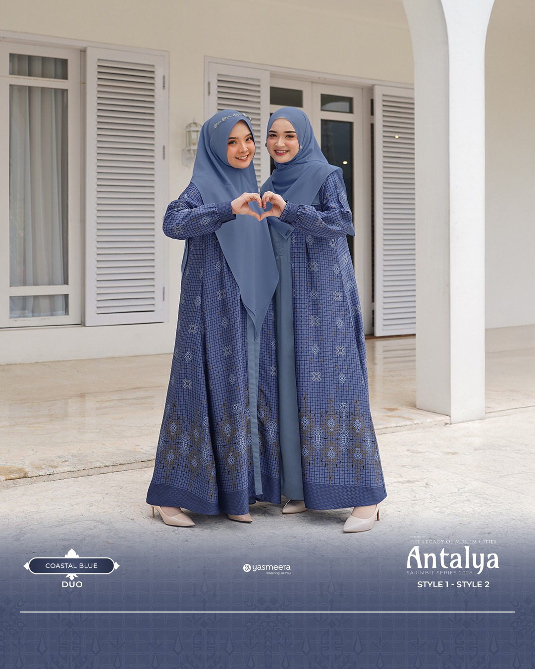 SARIMBIT 2026 ANTALYA SERIES WARNA COASTAL BLUE