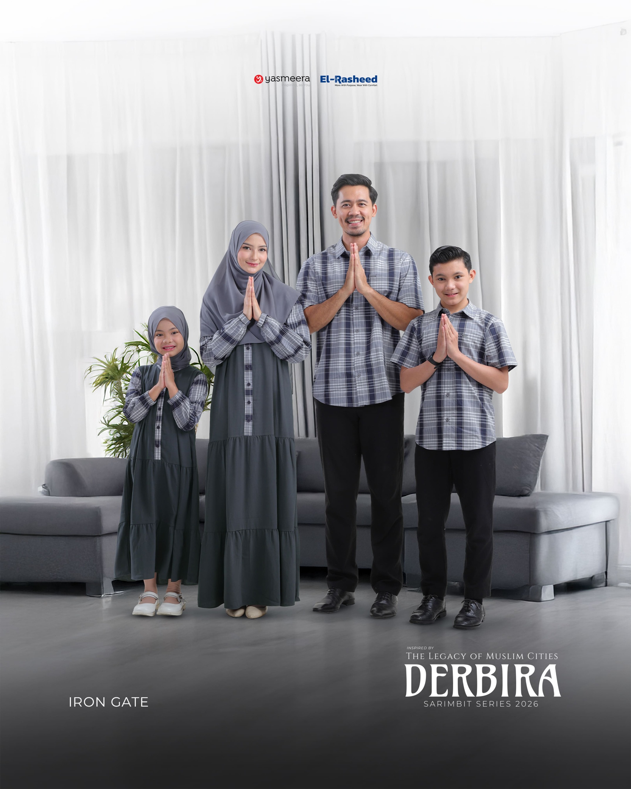 SARIMBIT 2026 DERBIRA SERIES WARNA IRON GATE