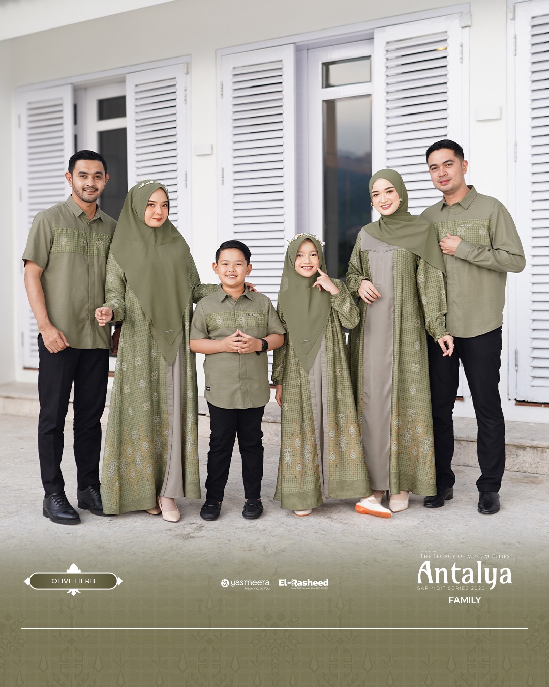 SARIMBIT 2026 ANTALYA SERIES WARNA OLIVE HERB
