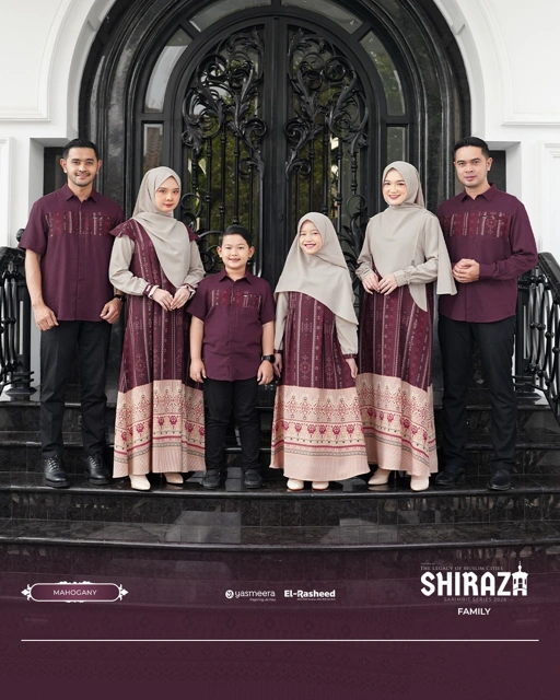 Image of SARIMBIT 2026 SHIRAZA SERIES WARNA MAHOGANY