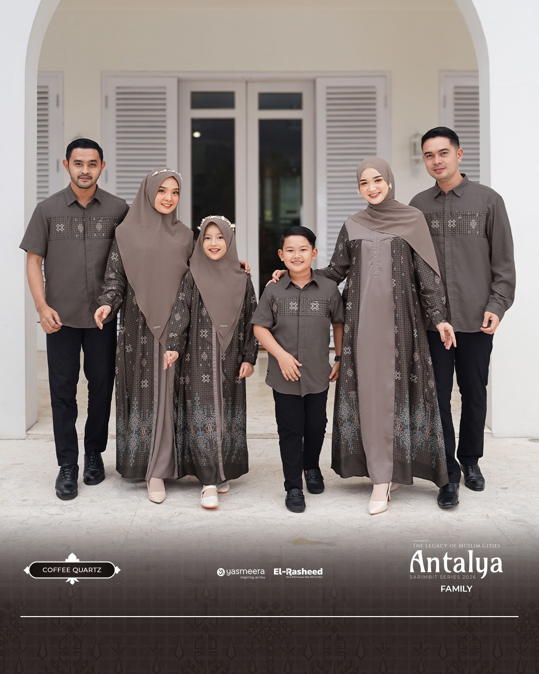 SARIMBIT 2026 ANTALYA SERIES WARNA COFFEE QUARTZ