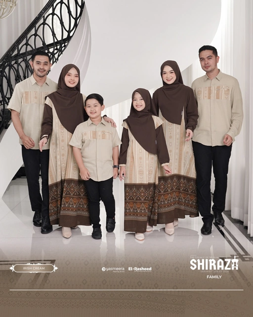 Image of SARIMBIT 2026 SHIRAZA SERIES WARNA IRISH CREAM