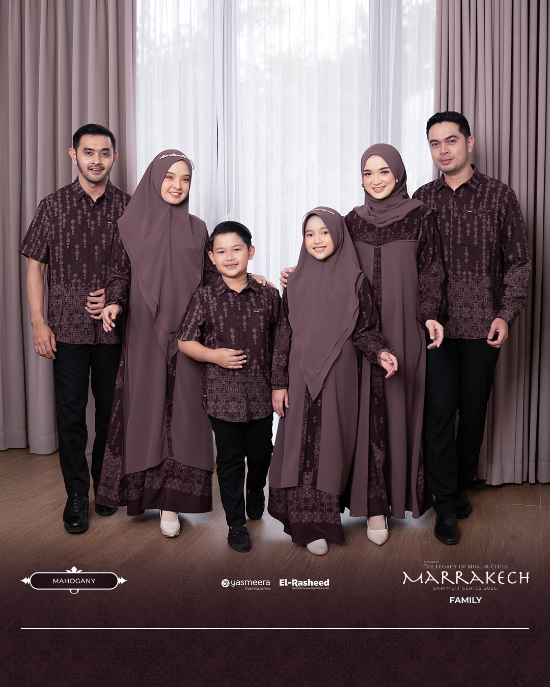 SARIMBIT 2026 MARRAKECH SERIES WARNA MAHOGANY
