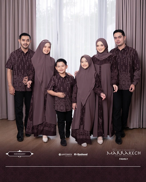 Image of SARIMBIT 2026 MARRAKECH SERIES WARNA MAHOGANY