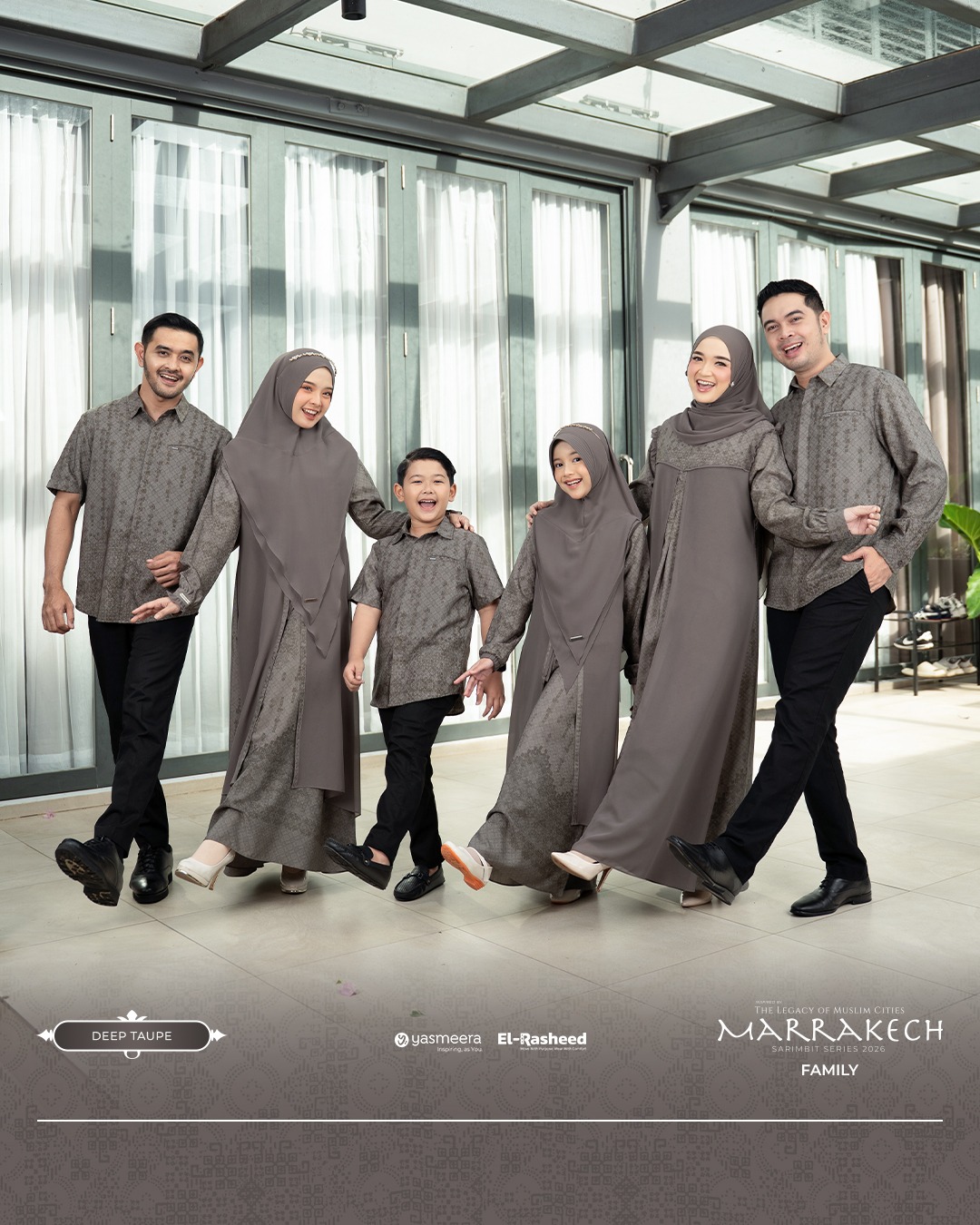 SARIMBIT 2026 MARRAKECH SERIES WARNA DEEP TAUPE