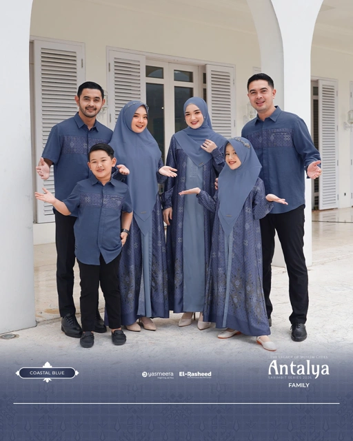 Image of SARIMBIT 2026 ANTALYA SERIES WARNA COASTAL BLUE