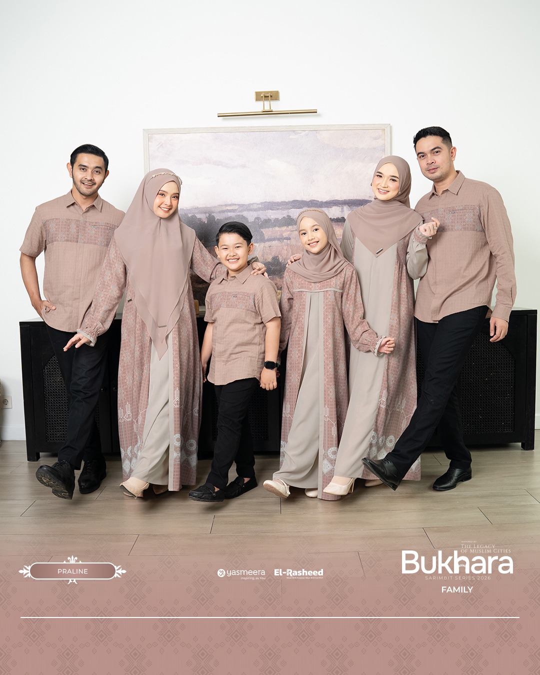 SARIMBIT 2026 BUKHARA SERIES WARNA PRALINE