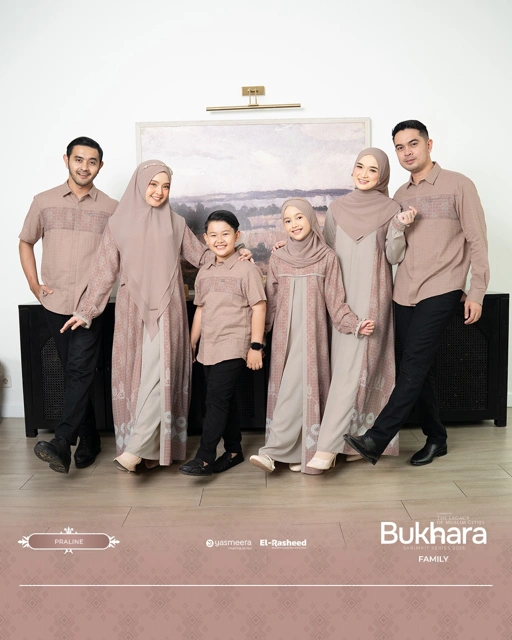 Image of SARIMBIT 2026 BUKHARA SERIES WARNA PRALINE