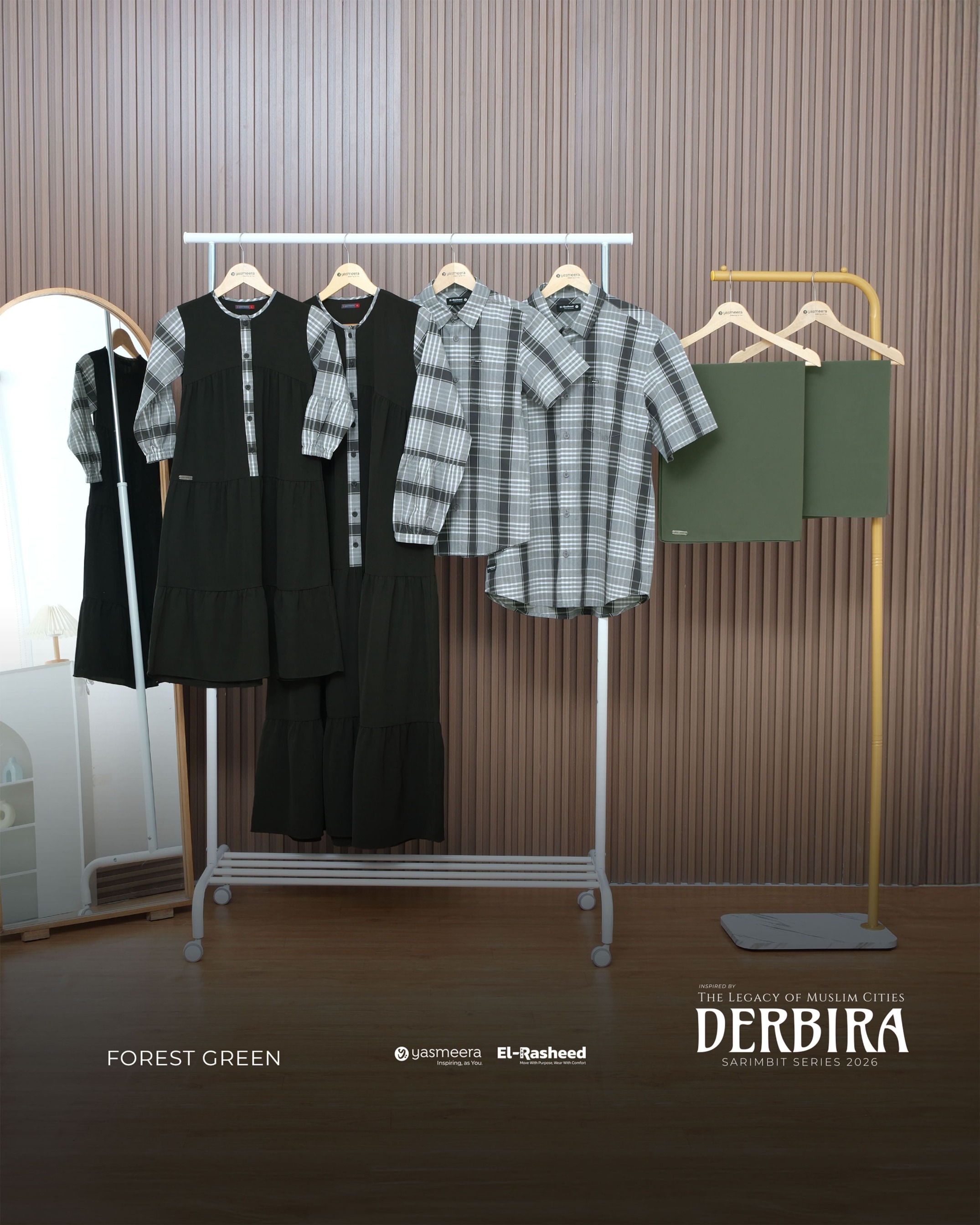SARIMBIT 2026 DERBIRA SERIES WARNA FOREST GREEN